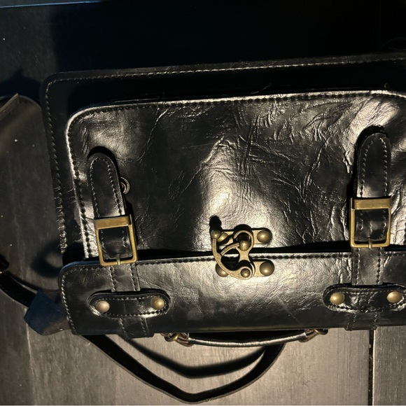 Vintage box bag. Black. Great condition. - Picture 6 of 8